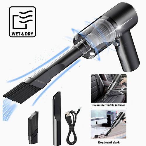 Wireless Car 3in1 Vacuum Cleaner - Both Wet And Dry