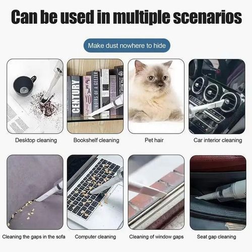 Wireless Car 3in1 Vacuum Cleaner - Both Wet And Dry