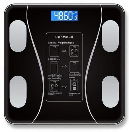Smart Digital Personal Weight Scale.This body fat scale is convenient for everyone to know his body metrics better and do some relevant improvement. Especially perfect for body builder, weight loser.