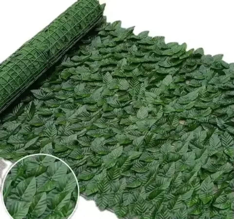 Balcony Privacy fence- with many leaves