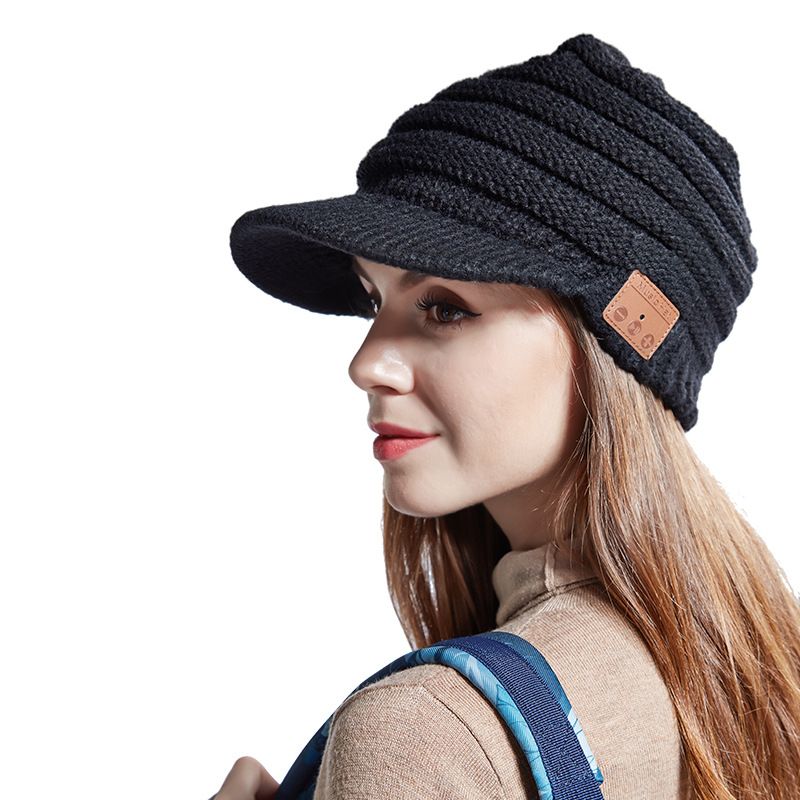 Bluetooth Hat Musical Hat for Outdoor Sports for Teenagers Men and Women