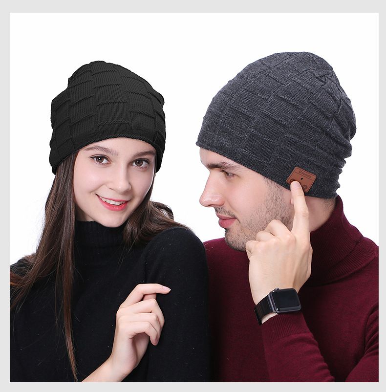 Bluetooth Hat Musical Hat for Outdoor Sports for Teenagers Men and Women