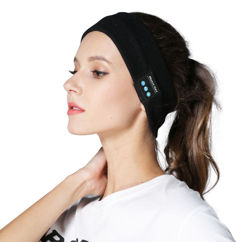 Sleep Headphones Bluetooth Sports Headband Ear Warmers EarMuffs for Sleepers Running Travel Yoga Meditation, Headband