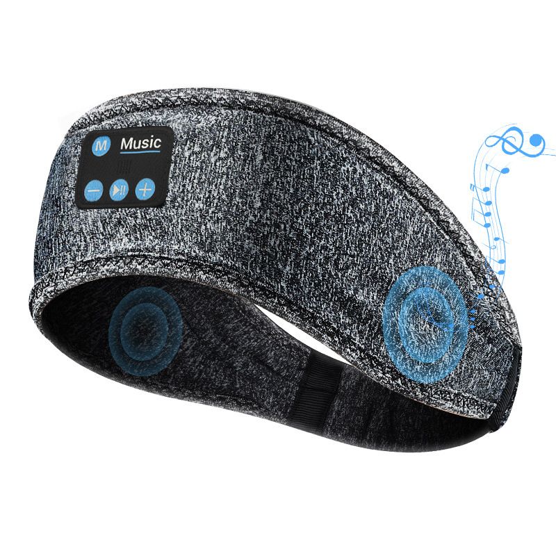 Sleep Headphones Bluetooth Sports Headband Ear Warmers EarMuffs for Sleepers Running Travel Yoga Meditation, Headband