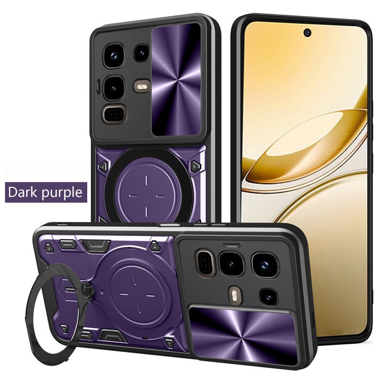 Infinix Note 50/50S/50X/40/40X/30 Tecno Camon 40/30 Case,with Slide Camera Lens Shockproof Phone Case