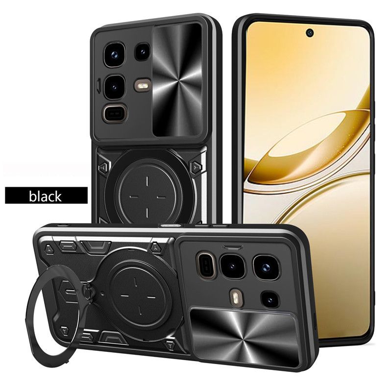 Infinix Note 50/50S/50X/40/40X/30 Tecno Camon 40/30 Case,with Slide Camera Lens Shockproof Phone Case