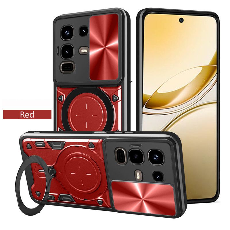 Infinix Note 50/50S/50X/40/40X/30 Tecno Camon 40/30 Case,with Slide Camera Lens Shockproof Phone Case