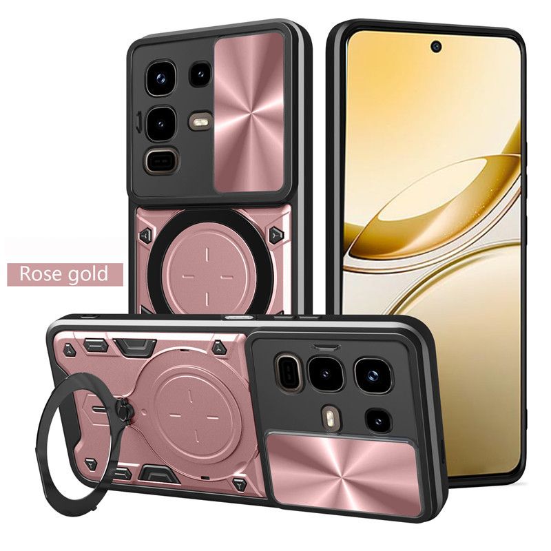 Infinix Note 50/50S/50X/40/40X/30 Tecno Camon 40/30 Case,with Slide Camera Lens Shockproof Phone Case