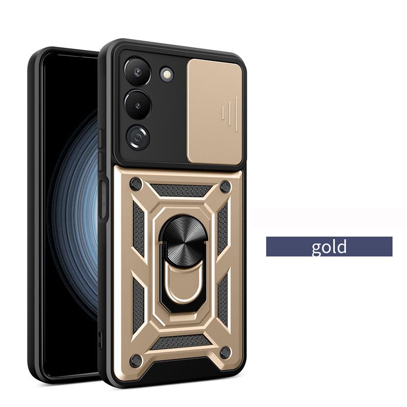 Infinix Zero 30/Tecno Camon 20 Case Cover,with Slide Camera Lens Phone Case Cover for Infinix Hot 30/Infinix Note 30