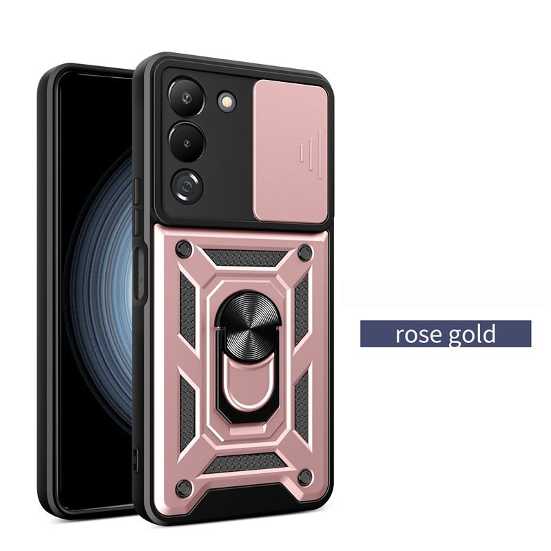Infinix Zero 30/Tecno Camon 20 Case Cover,with Slide Camera Lens Phone Case Cover for Infinix Hot 30/Infinix Note 30