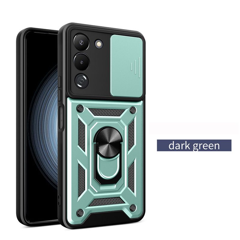 Infinix Zero 30/Tecno Camon 20 Case Cover,with Slide Camera Lens Phone Case Cover for Infinix Hot 30/Infinix Note 30
