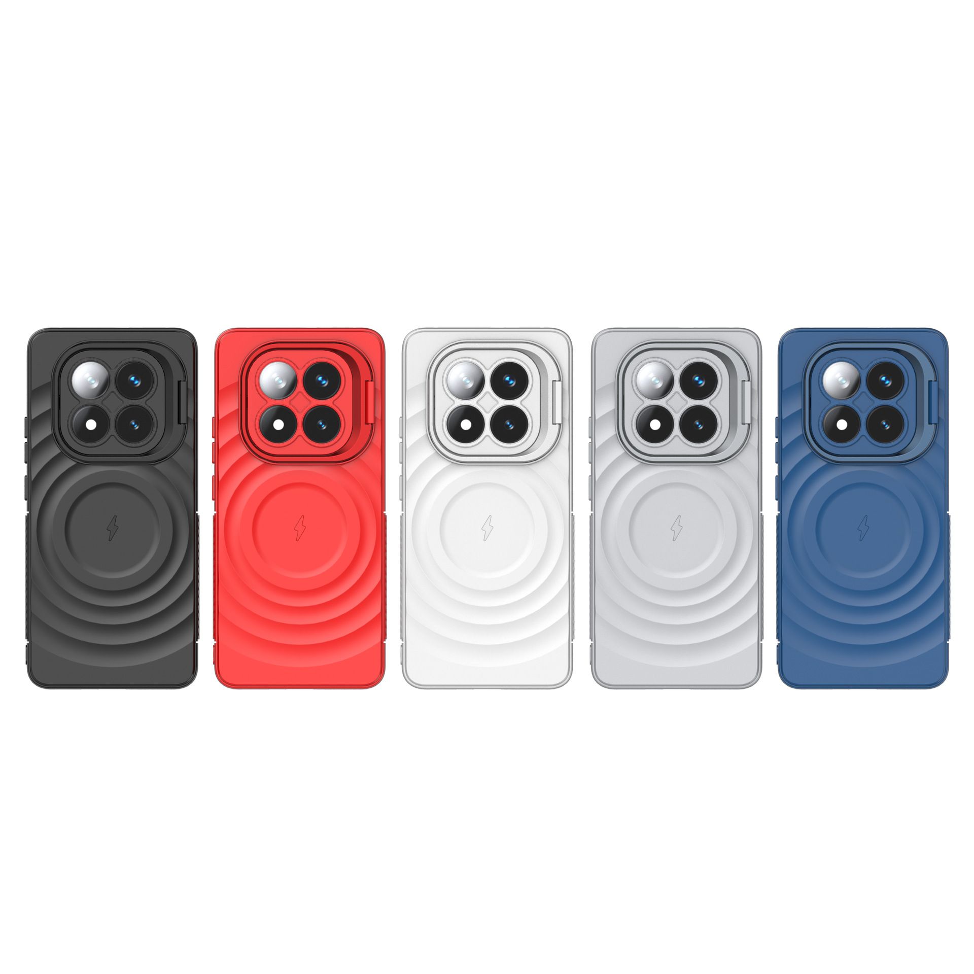 Xiaomi Redmi Note 14 5G/Note 14  Pro 5G/Note 14  Pro Plus 5G/Xiaomi Poco X7 Case Magnetic Shockproof Cover with Kickstand, Military Drop Protection MagSafe Phone Case