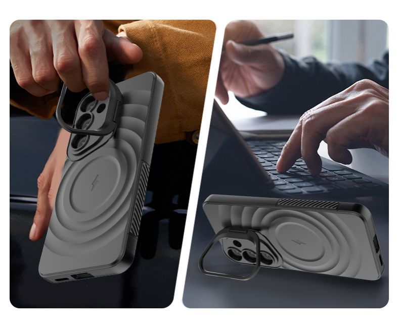 Xiaomi Redmi Note 14 5G/Note 14  Pro 5G/Note 14  Pro Plus 5G/Xiaomi Poco X7 Case Magnetic Shockproof Cover with Kickstand, Military Drop Protection MagSafe Phone Case