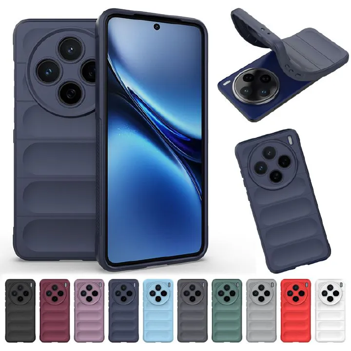 VIVO X200 X100 S15 Y35 Y77 S12 X90 X100S Phone Case,Soft TPU Shockproof Cover Phone Case Cover for VIVO Y200