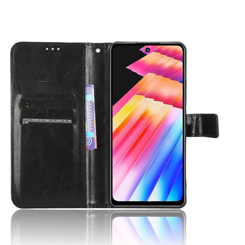 Infinix Hot 60 5G/Hot 60i 4G/Hot 60 Pro 4G/Hot 60 Pro Plus 4G Wallet case with RFID Blocking Credit Card Holder,Flip Book PU Leather Protective Cover Women Men