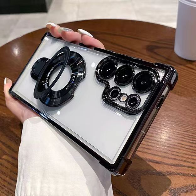 Samsung Galaxy A17/A56/A36/A26/A16/A55/A35/A25/A15/A54/A34/A24/A73/A14/A53/A33/A32/A71 Clear Phone Case ,Compatible with MagSafe, Military Standard Drop Protection Case, Scratch-Resistant Back Case