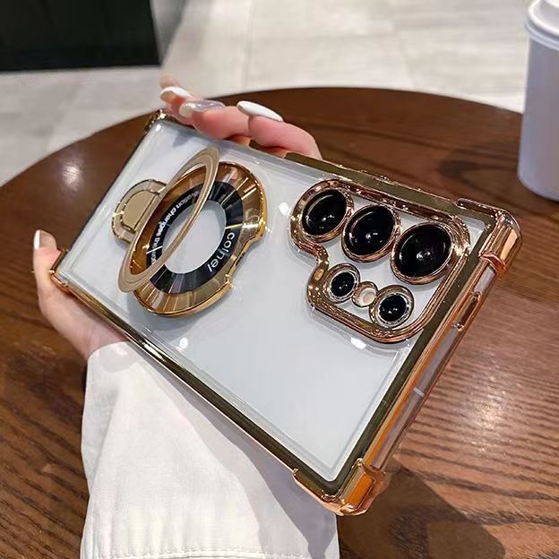 Samsung Galaxy A17/A56/A36/A26/A16/A55/A35/A25/A15/A54/A34/A24/A73/A14/A53/A33/A32/A71 Clear Phone Case ,Compatible with MagSafe, Military Standard Drop Protection Case, Scratch-Resistant Back Case