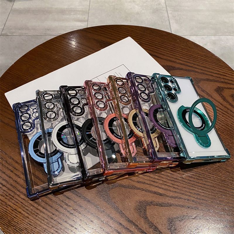 Samsung Galaxy A17/A56/A36/A26/A16/A55/A35/A25/A15/A54/A34/A24/A73/A14/A53/A33/A32/A71 Clear Phone Case ,Compatible with MagSafe, Military Standard Drop Protection Case, Scratch-Resistant Back Case