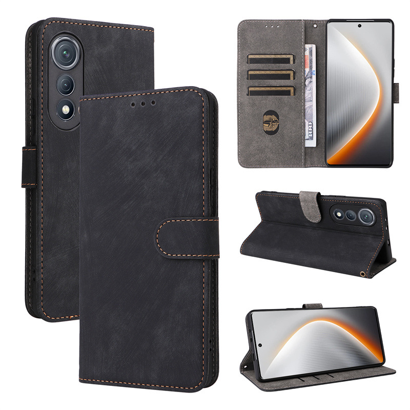 Tecno Pova Curve 5G Wallet Phone Case with RFID Blocking Credit Card Holder,PU Leather Flip Folio Case for Tecno Pova Curve 5G/LJ8k