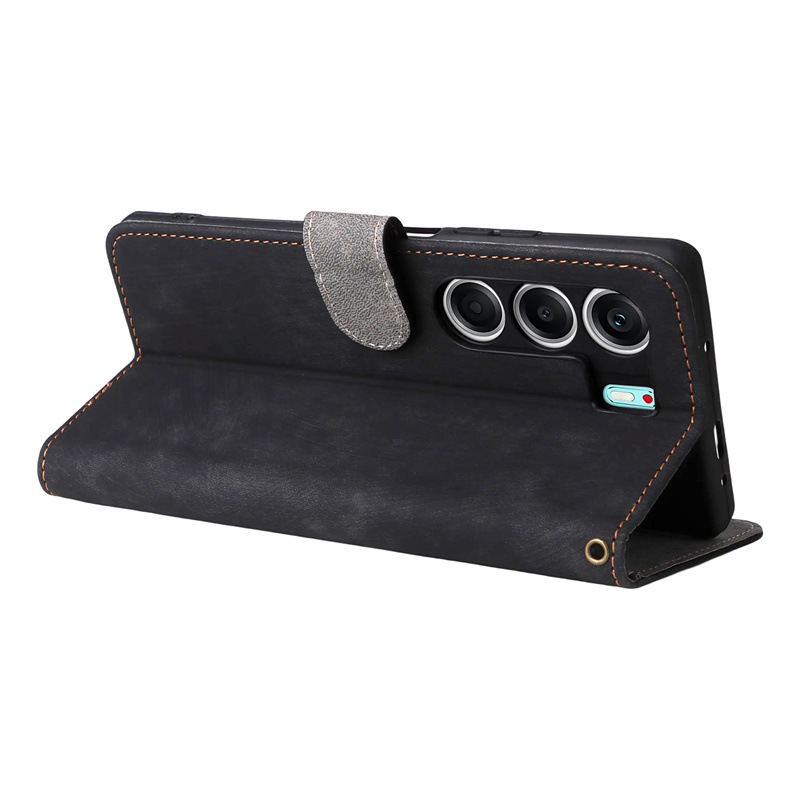 Tecno Camon 50 X821/Camon 50 Pro X824 Leather Phone Case with RFID Blocking Credit Card Holder,PU Wallet Flip Folio Case for Tecno Camon 50 X821/Camon 50 Pro X824/Camon 40/40 Pro