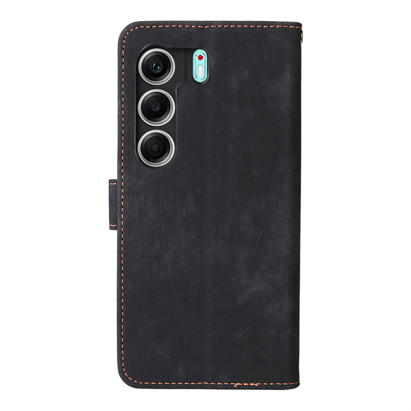 Tecno Camon 50 X821/Camon 50 Pro X824 Leather Phone Case with RFID Blocking Credit Card Holder,PU Wallet Flip Folio Case for Tecno Camon 50 X821/Camon 50 Pro X824/Camon 40/40 Pro