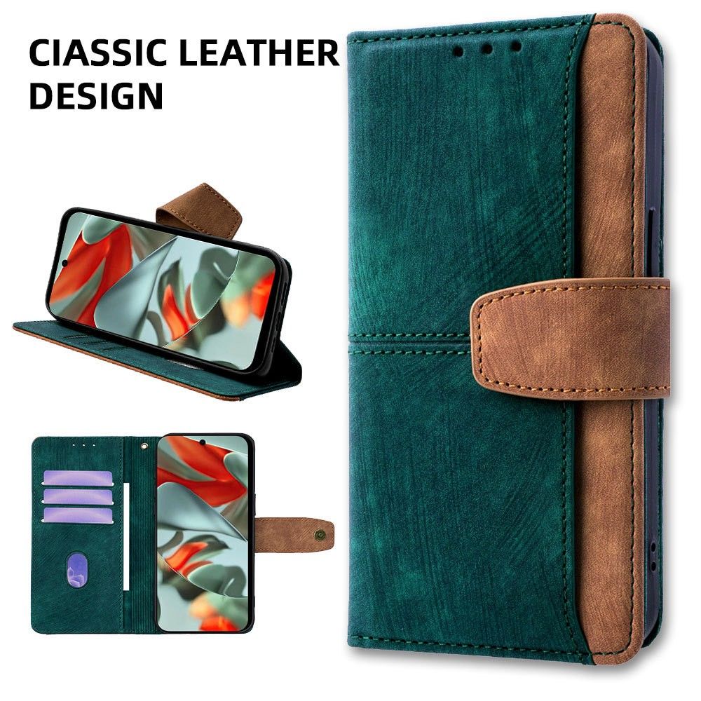 Tecno Camon 50 4G/X821/Camon 50 Pro 4G/X824 Leather Phone Case with RFID Blocking Credit Card Holder, PU Wallet Flip Folio Case with Magnetic Closure Buttons for Tecno Camon 50 4G/X821/Camon 50 Pro 4G