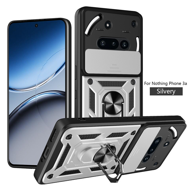 Slide Camera Lens Case For Nothing Phone 3A Pro 3A Lite 2a CMF Phone 2 Pro CMF Phone 1 3A Shockproof Cover