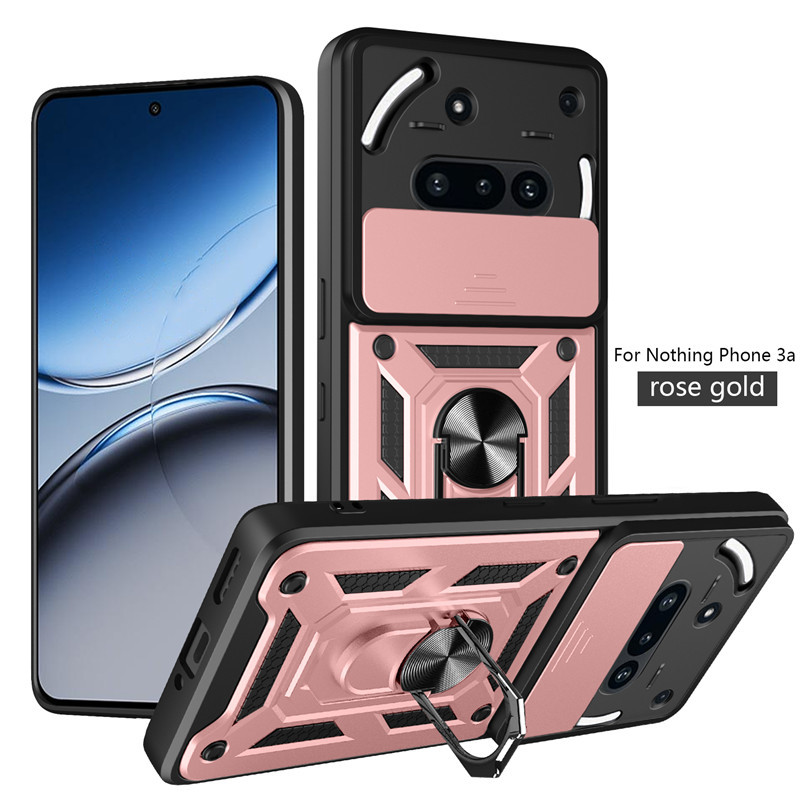 Slide Camera Lens Case For Nothing Phone 3A Pro 3A Lite 2a CMF Phone 2 Pro CMF Phone 1 3A Shockproof Cover