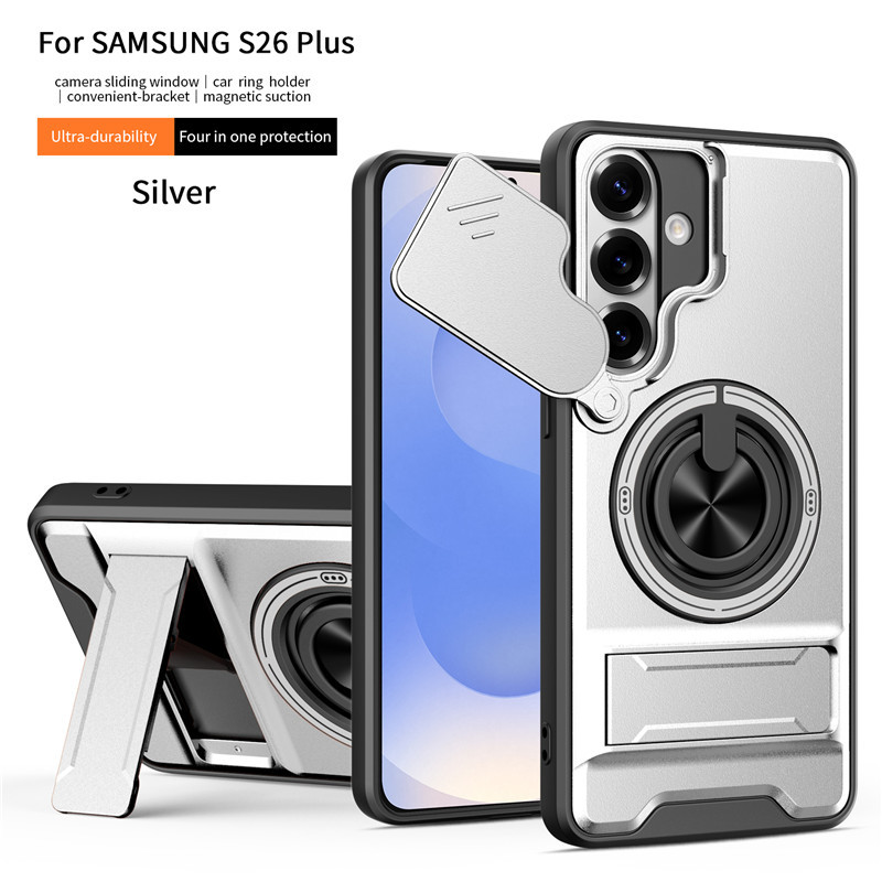 Camera Cover Case For Samsung Galaxy S26 S25 S24 S23 Ultra S25 Plus S25 FE S25 Edge A37 A26 A17 A16 A15 A14 A13 A56 A36 A07 A06 A05S A54 Note 20 Ultra S21 S22 Ultra Magsafe Shockproof Phone Case Cover