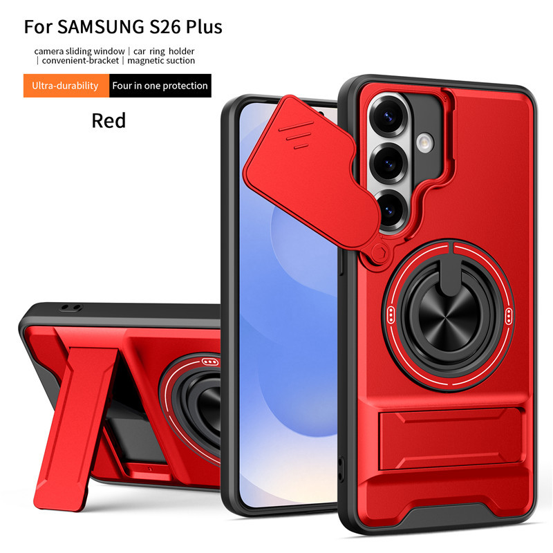 Camera Cover Case For Samsung Galaxy S26 S25 S24 S23 Ultra S25 Plus S25 FE S25 Edge A37 A26 A17 A16 A15 A14 A13 A56 A36 A07 A06 A05S A54 Note 20 Ultra S21 S22 Ultra Magsafe Shockproof Phone Case Cover