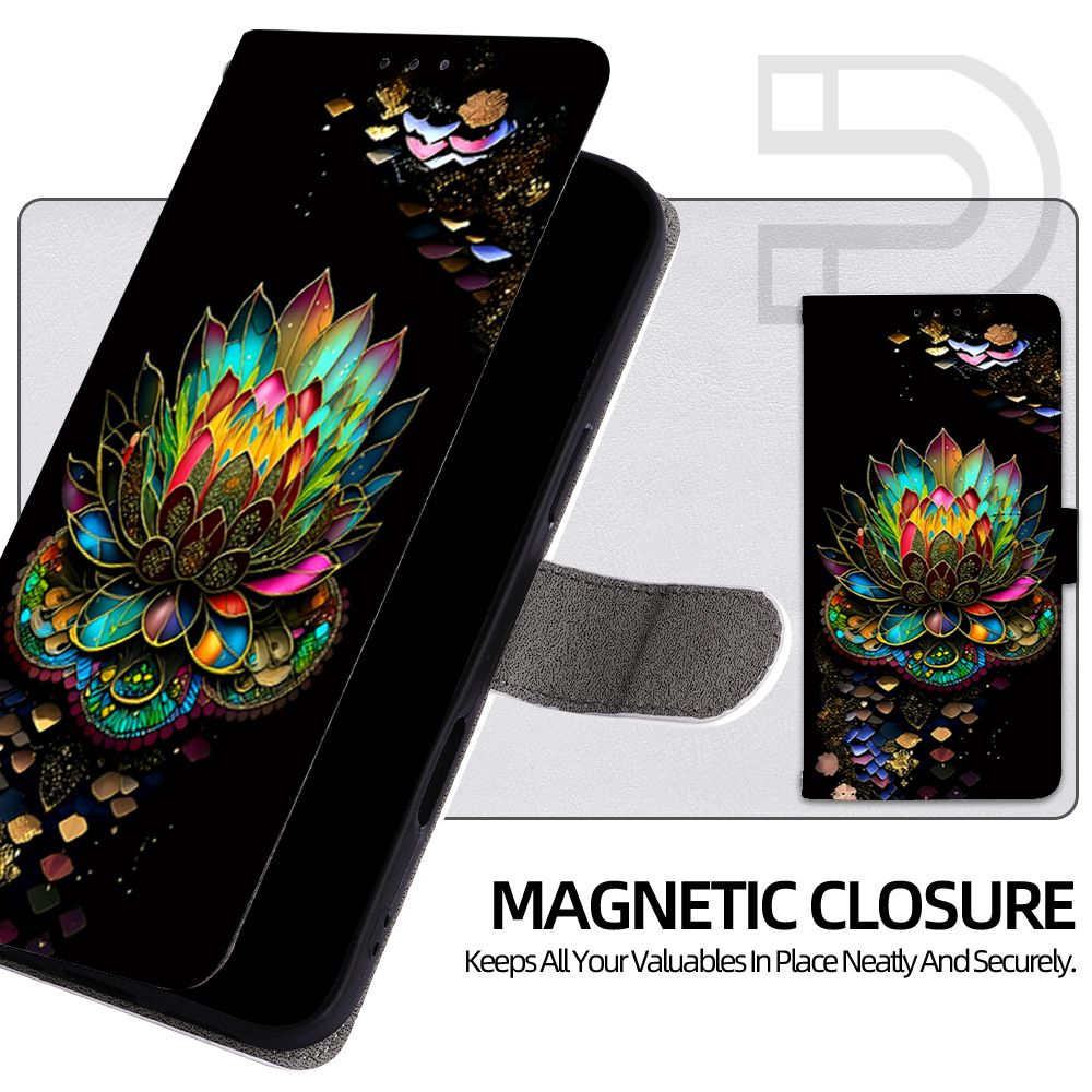 Tecno Camon 40 4G Camon 40 Pro Camon 30 Premier Leather Phone Case with RFID Blocking Credit Card Holder,PU Wallet Flip Folio Case for Tecno Pova 7 Pova 7 Pro Pova 7 Ultra