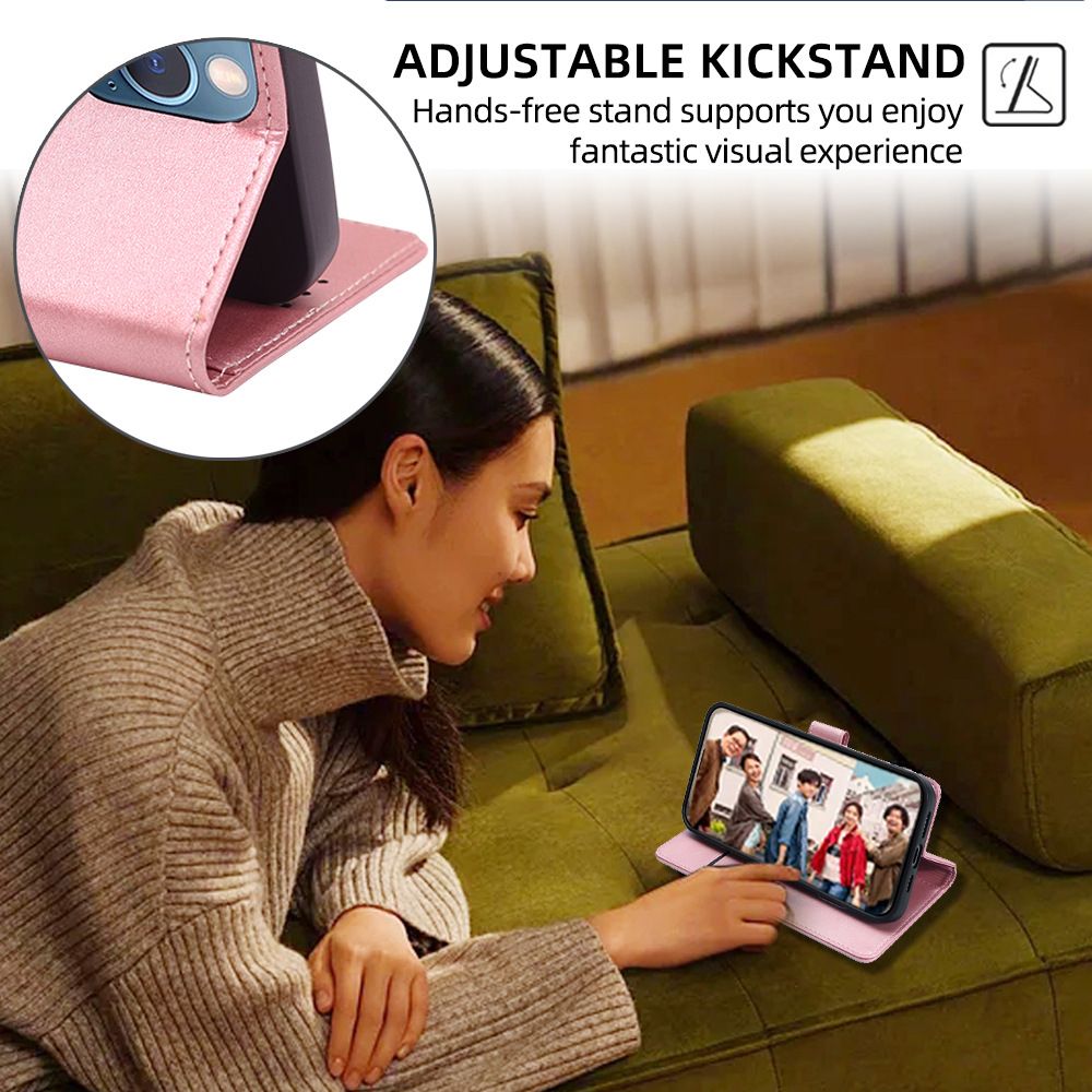 Tecno Camon 50 Pro 4G/X824 Leather Phone Case,Wallet Women Flip Cover with Credit Card Holders PU Leather Stand Protective Case for Tecno Camon 50 Pro 4G/X824