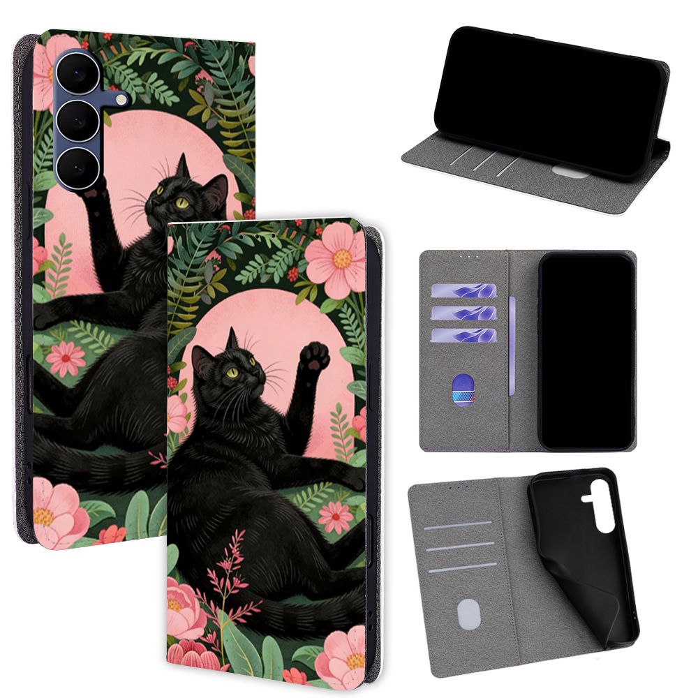 Samsung Galaxy A54 A34 A73 A53 A33 A72 A52 A32 Leather Phone Case with RFID Blocking Credit Card Holder,PU Wallet Flip Folio Case for Samsung Galaxy A54 A34 A73 A53 A33 A72 A52 A32