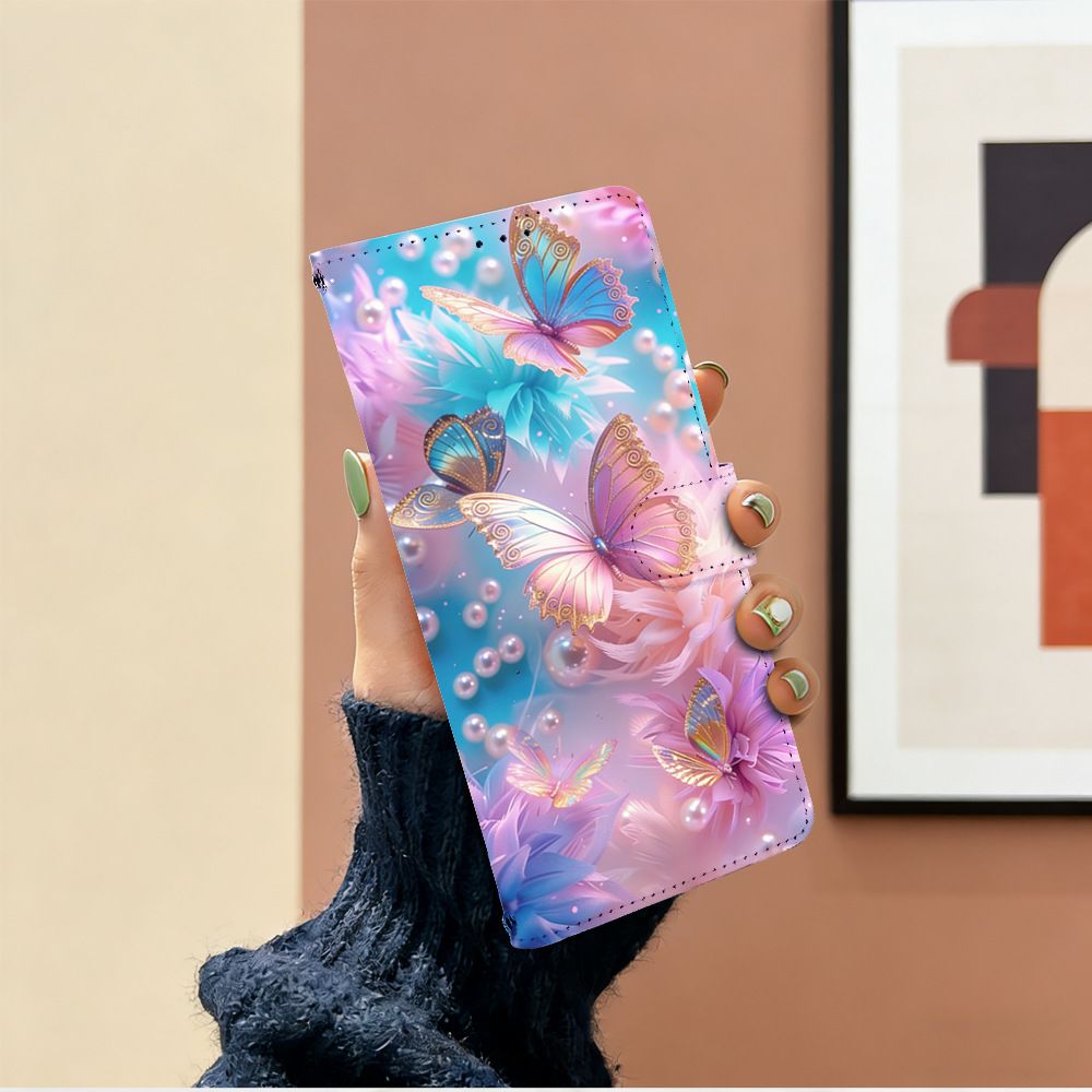 Samsung Galaxy S26 S25 Ultra S24 FE S23 Plus Leather Phone Case with RFID Blocking Credit Card Holder,PU Wallet Flip Folio Case for Samsung Galaxy S22 Ultra S21 S10 Plus