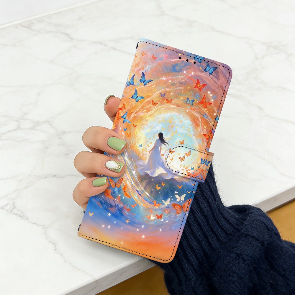 Xiaomi Redmi Note 15 Pro Note 14 Note 13 Pro Plus Leather Phone Case with RFID Blocking Credit Card Holder,PU Wallet Flip Folio Case for Xiaomi Redmi Note 11 Pro Note 10