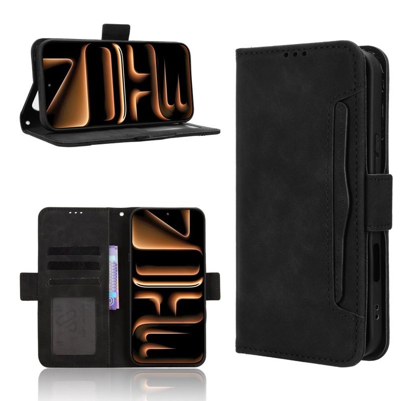 Infinix Note 60/Note 60 Pro 5G Wallet Phone Case with Card Holder, Leather Kickstand Card Slots Cover for Infinix Note 60/Note 60 Pro 5G