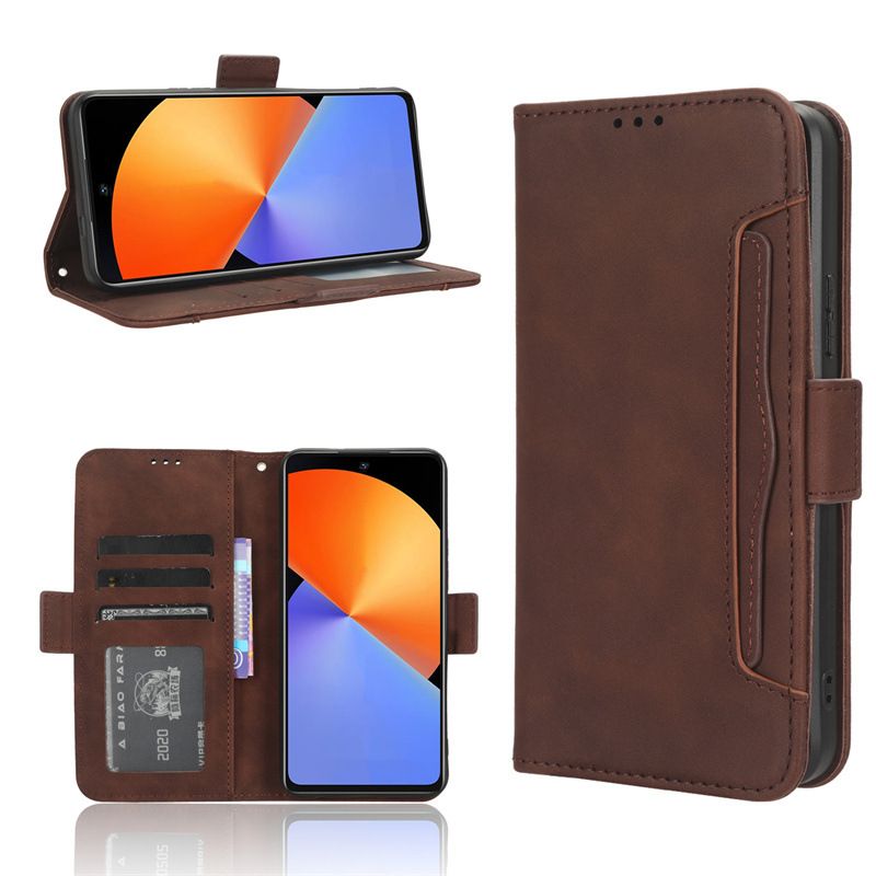 Infinix Note Edge 5G Wallet Phone Case with Card Holder, Leather Kickstand Card Slots Cover for Infinix Note Edge 5G