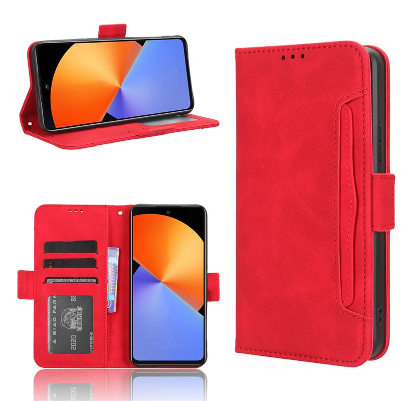 Infinix Note Edge 5G Wallet Phone Case with Card Holder, Leather Kickstand Card Slots Cover for Infinix Note Edge 5G