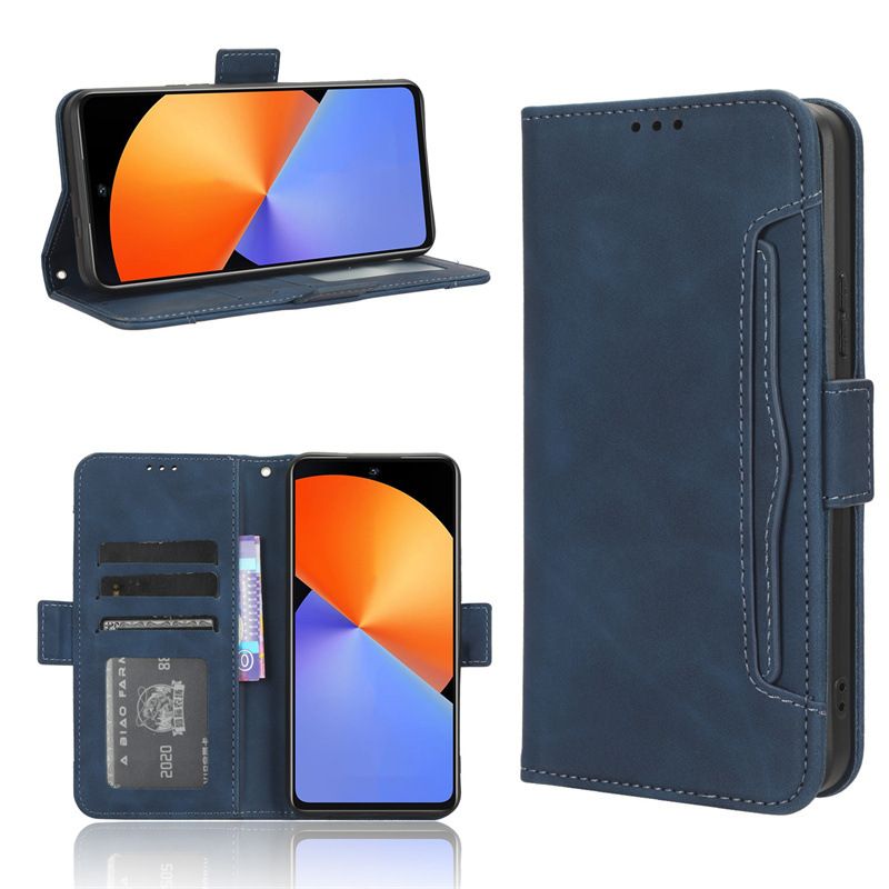 Infinix Note Edge 5G Wallet Phone Case with Card Holder, Leather Kickstand Card Slots Cover for Infinix Note Edge 5G
