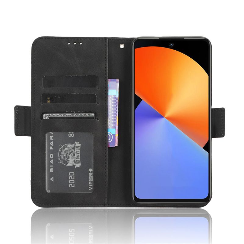 Infinix Note Edge 5G Wallet Phone Case with Card Holder, Leather Kickstand Card Slots Cover for Infinix Note Edge 5G
