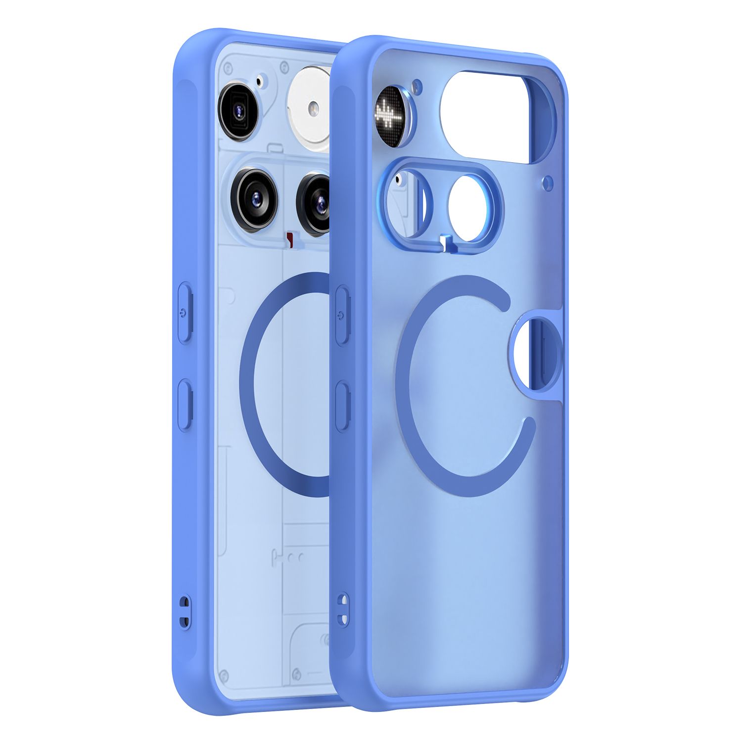 Matte Magnetic Phone Case for Nothing Phone 3 3A CMF Phone 2 Pro phone Shockproof Slim Cover with Strong MagSafe for Nothing Phone 3A Lite