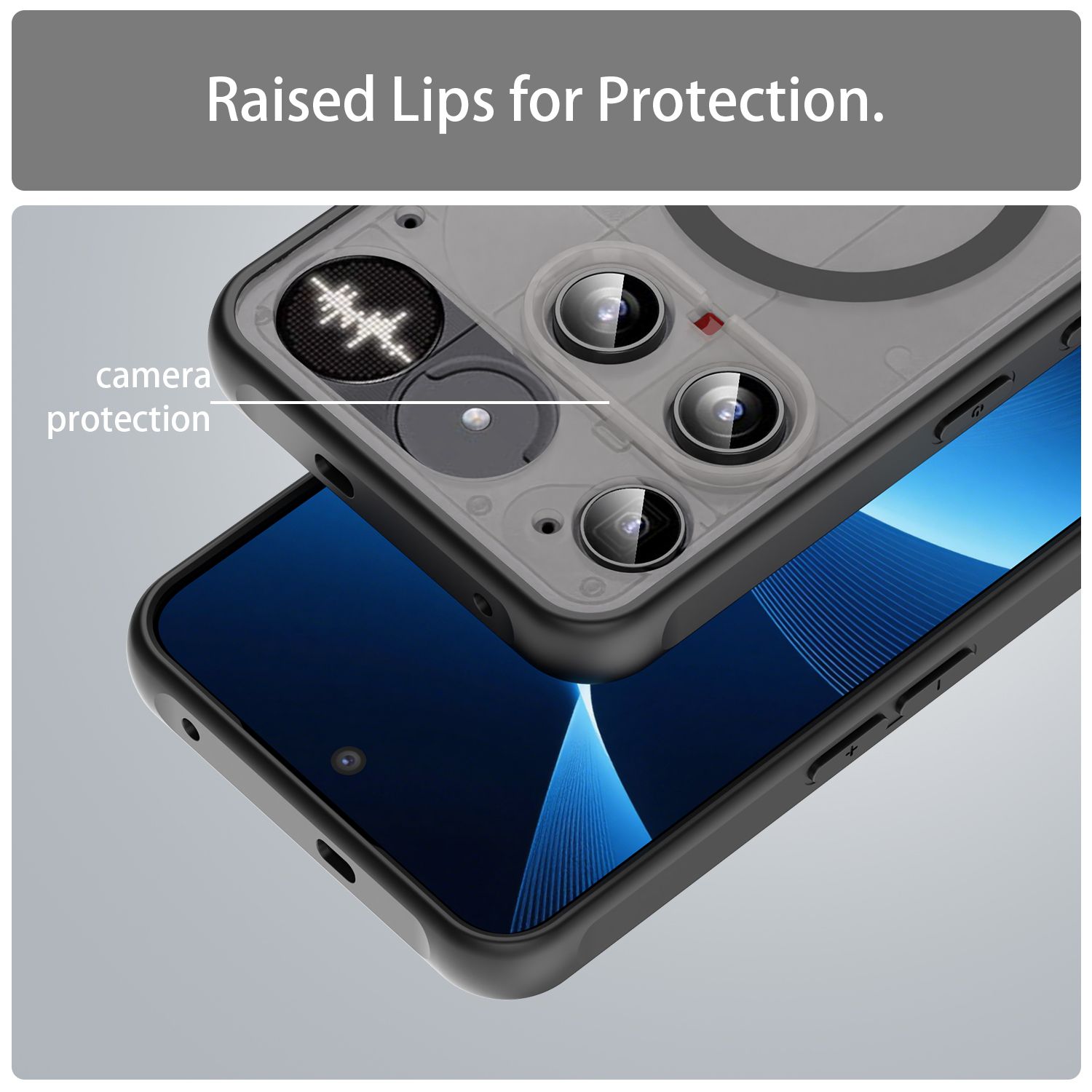 Matte Magnetic Phone Case for Nothing Phone 3 3A CMF Phone 2 Pro phone Shockproof Slim Cover with Strong MagSafe for Nothing Phone 3A Lite