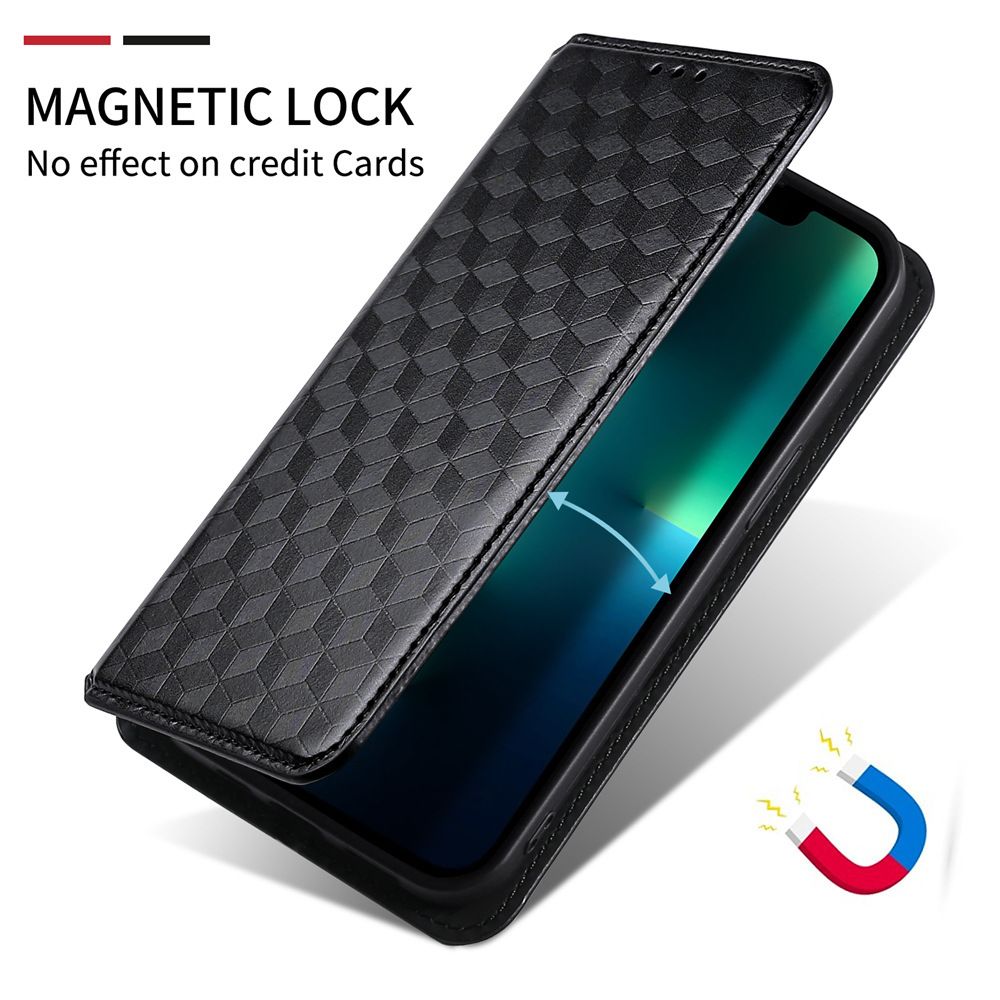 OPPO Realme C100 Realme C85 Realme C83 Realme C85 Pro Case, Magnetic Leather Card Slots Wallet Phone Case, Flip TPU Bumper Protective Cover with Kickstand, Shockproof Folio Case