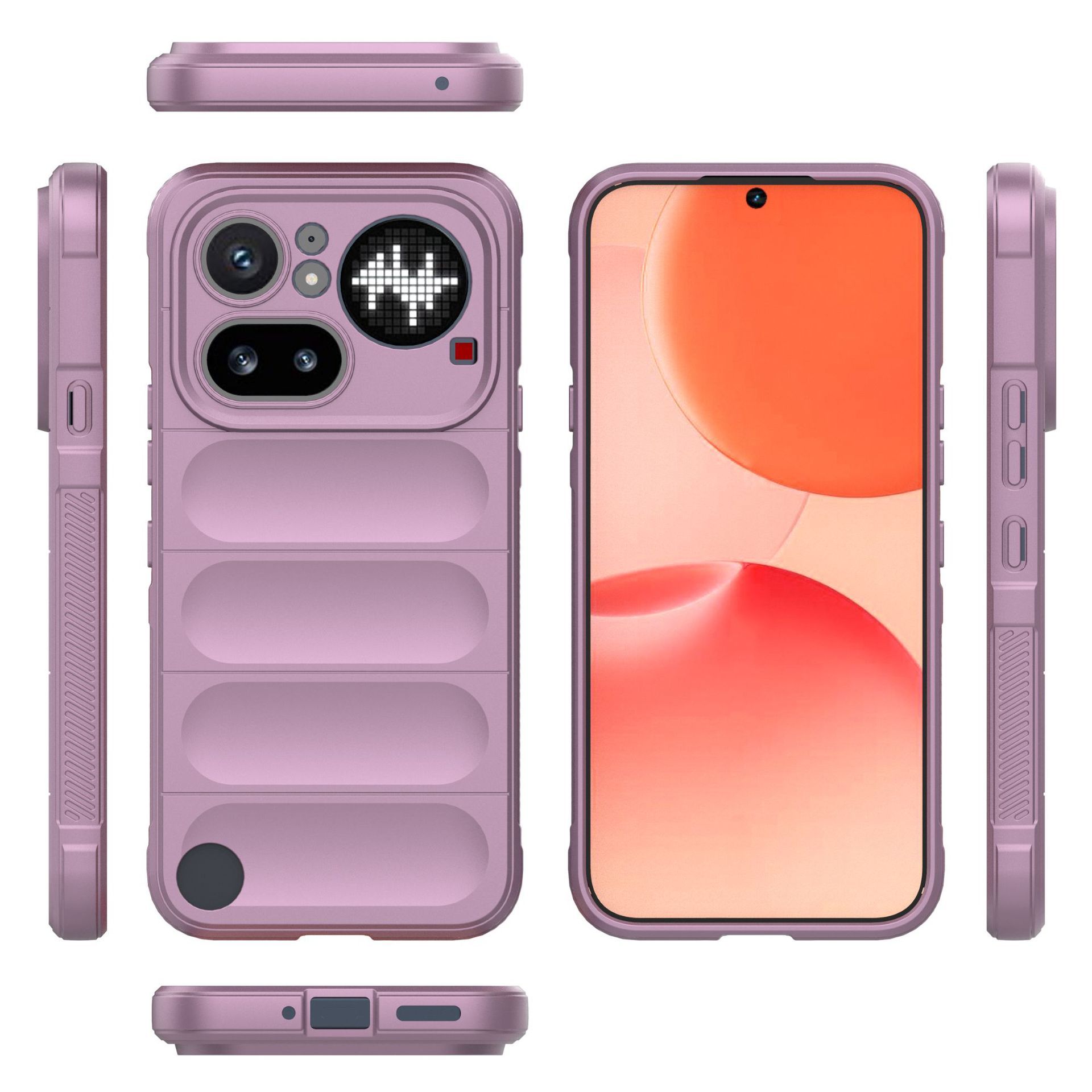 Nothing Phone 4A Pro Phone Case,Soft TPU Shockproof Washable Phone Case for Nothing Phone 4A / 4A Pro