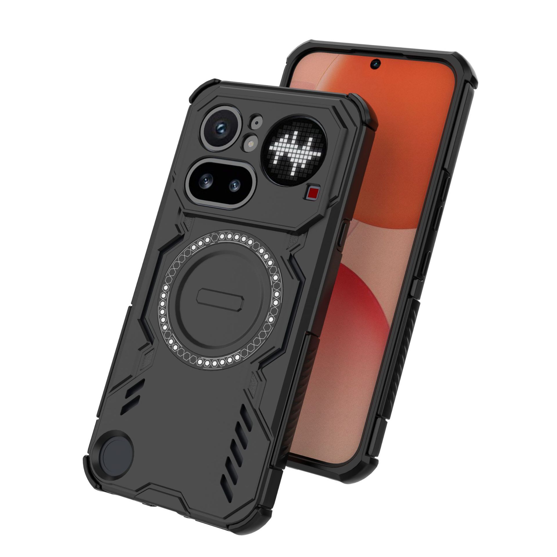 Nothing Phone 4A Nothing Phone 4A Pro MagSafe Case,Magnetic Drop-Proof Phone Case Cover for Nothing Phone 4A Nothing Phone 4A Pro