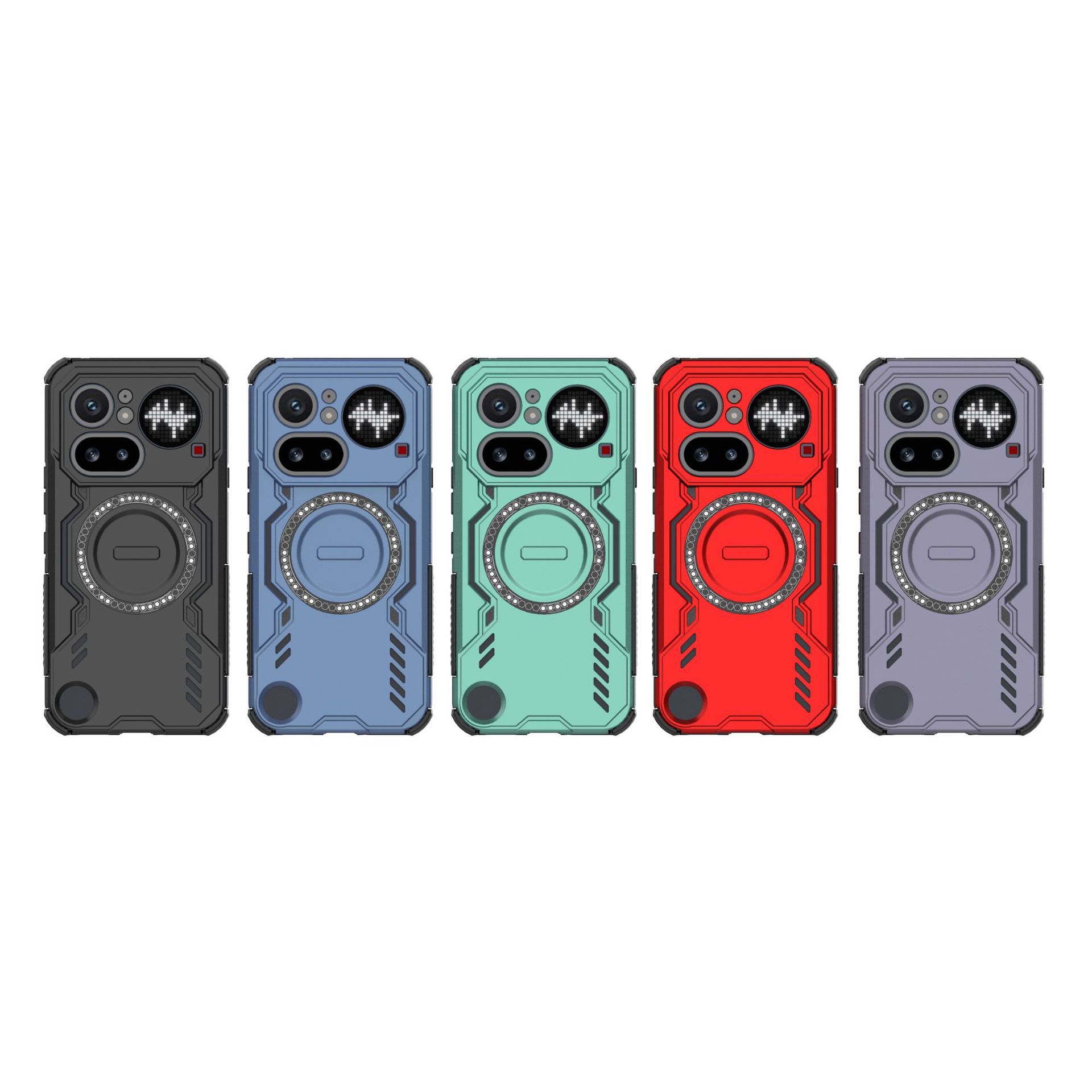 Nothing Phone 4A Nothing Phone 4A Pro MagSafe Case,Magnetic Drop-Proof Phone Case Cover for Nothing Phone 4A Nothing Phone 4A Pro