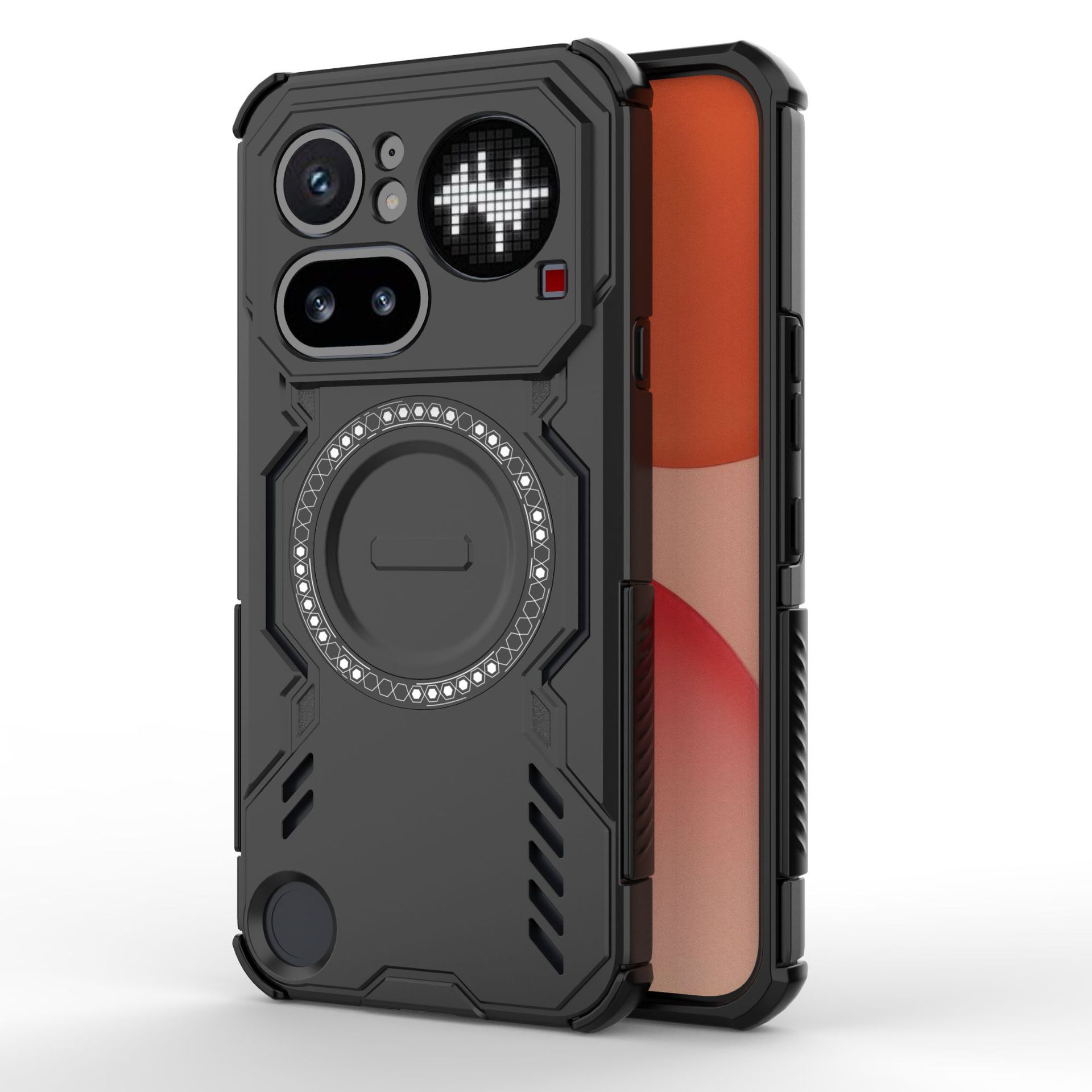 Nothing Phone 4A Nothing Phone 4A Pro MagSafe Case,Magnetic Drop-Proof Phone Case Cover for Nothing Phone 4A Nothing Phone 4A Pro