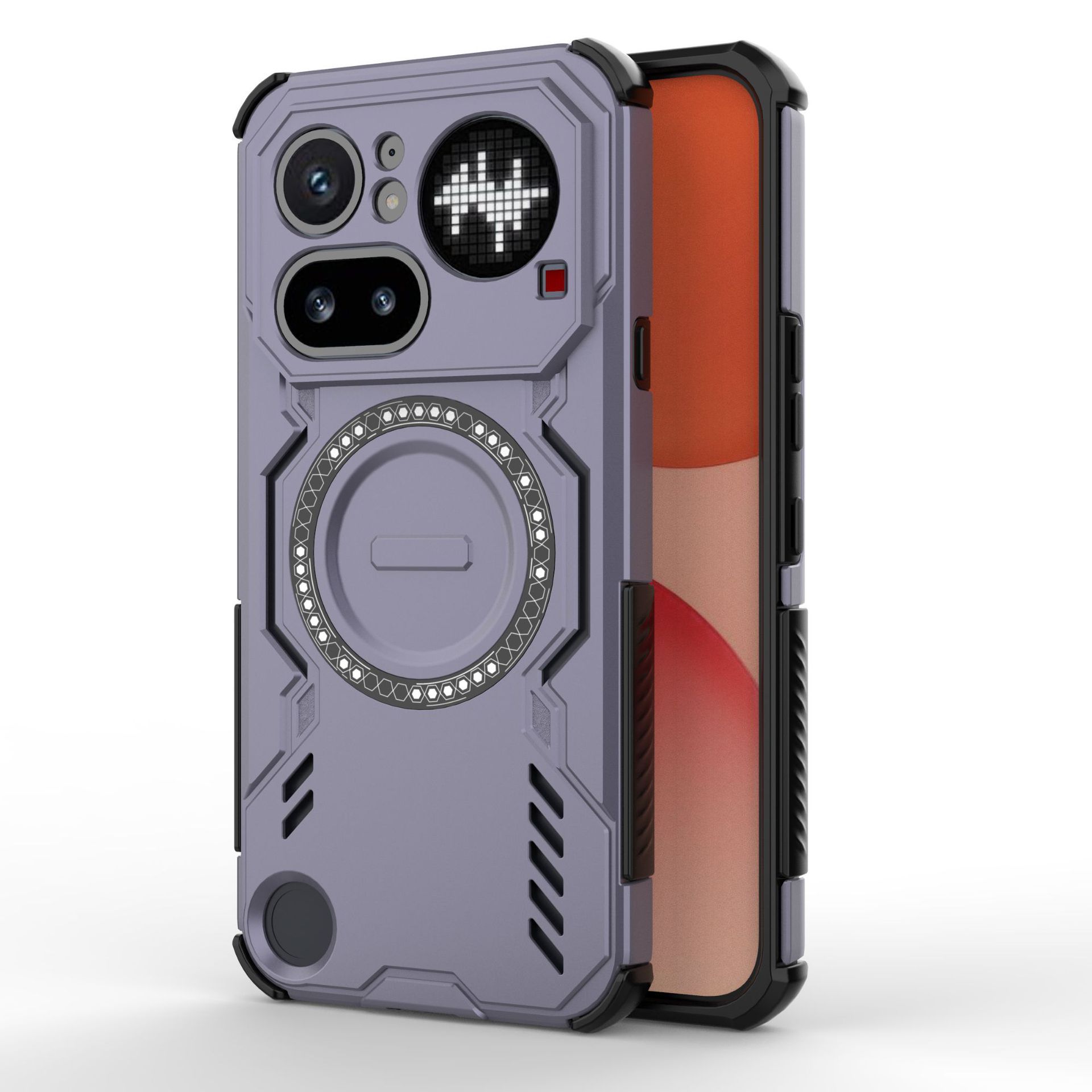 Nothing Phone 4A Nothing Phone 4A Pro MagSafe Case,Magnetic Drop-Proof Phone Case Cover for Nothing Phone 4A Nothing Phone 4A Pro