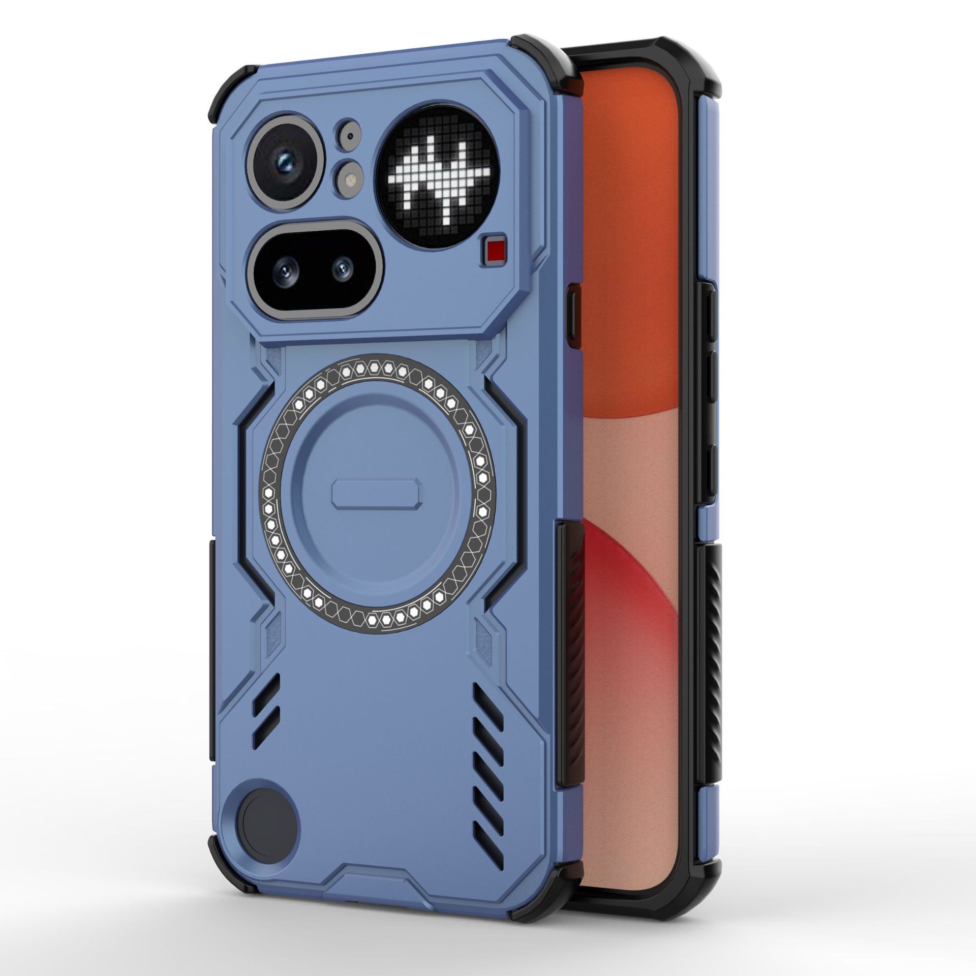 Nothing Phone 4A Nothing Phone 4A Pro MagSafe Case,Magnetic Drop-Proof Phone Case Cover for Nothing Phone 4A Nothing Phone 4A Pro