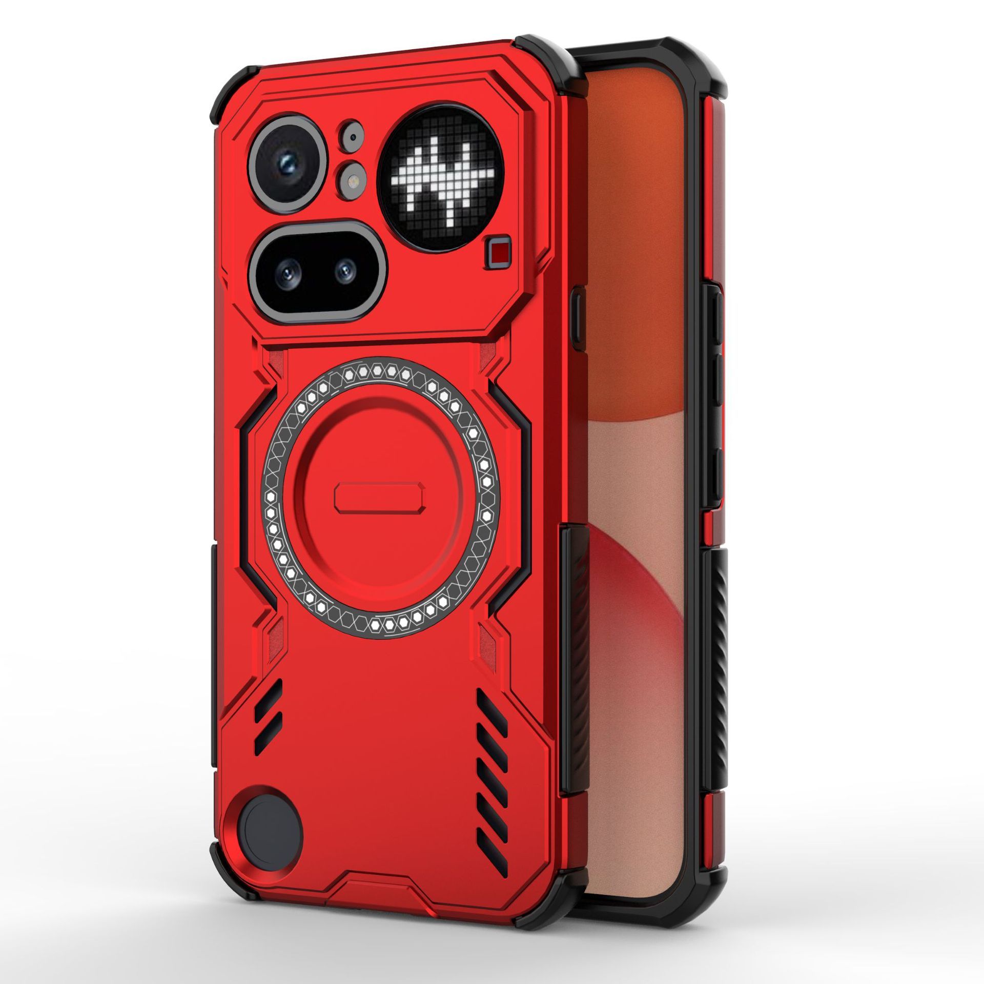 Nothing Phone 4A Nothing Phone 4A Pro MagSafe Case,Magnetic Drop-Proof Phone Case Cover for Nothing Phone 4A Nothing Phone 4A Pro